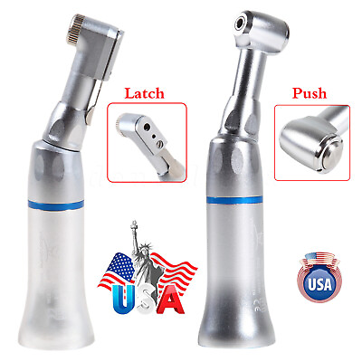 NSK Style Dental Slow Low Speed Contra Angle Handpiece Latch Push E type Attach $27.18