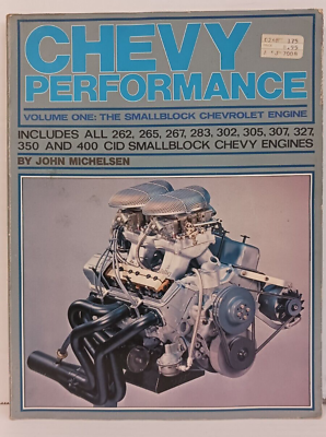 #ad Vintage 1981 Chevy Performance Vol. 1 The Smallblock Chevrolet Engine SA Design $8.99