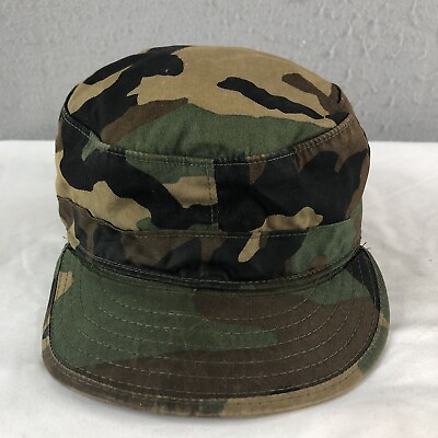 #ad Camo Hat 7 Combat Army Fleece Lined Ear Flaps Military Winter Cap Hunting $19.78