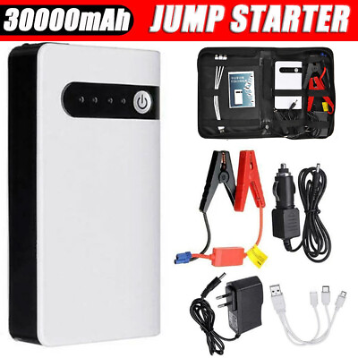 Portable 30000mAh Car Jump Starter Booster Jumper Box Power Bank Battery Charger $26.90