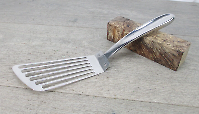 #ad All Clad Utensils 18 10 stainless nonstick FLEXIBLE SLOTTED TURNER Spatula $37.00