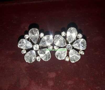 #ad Natural Polki Earring 925 Fine Silver Design Natural Stud Diamond Earring $353.71