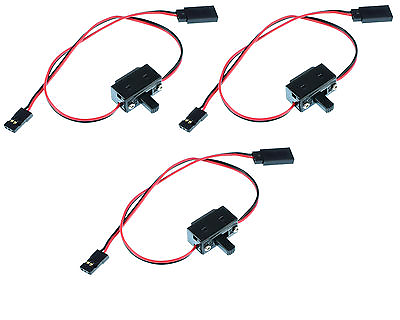#ad Apex RC Products JR Style On Off Switch 3 Pack #1051 $8.49