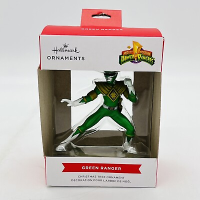 #ad Hallmark Ornaments Mighty Morphin Power Rangers Green Ranger Tommy Christmas $6.11