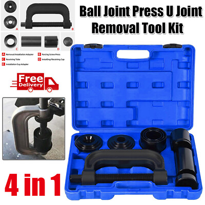#ad 10PCS Ball Joint Press Remover Installer amp; Removal Tool Ball Joint Separator Set $45.99