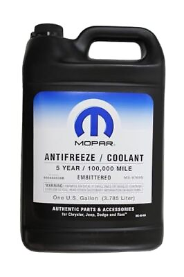 #ad Parts 68048953AB Antifreeze Coolant 1 Gallon Bottle $29.49