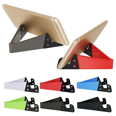 #ad Portable Universal Foldable Mobile Phone Stand Holder For Smartphone Tablet PC C $2.38