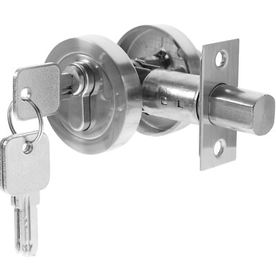 #ad Door Lock Zinc Alloy Knob with Dead Bolt Locks for Doors inside $26.95