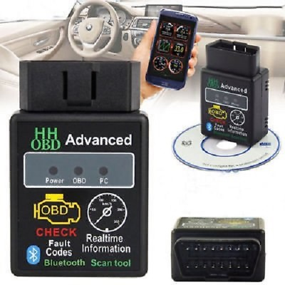 Car Auto Bluetooth Advanced Diagnostic Tool Interface Scanner User Friendly $15.00