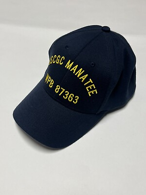 #ad USCGC Manatee WPB 87363 Named Hat Size Large X Large NU FIT US Coast Guard Hat $8.99