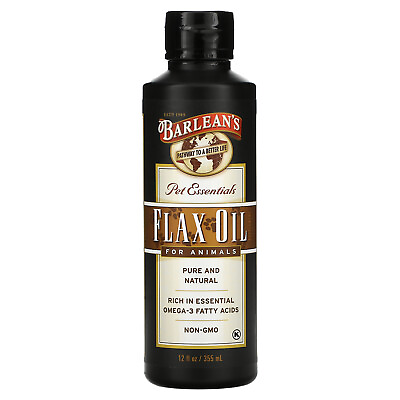 #ad Pet Essentials Flax Oil For Animals 12 fl oz 355 ml $17.11