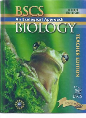 #ad BSCS BIOLOGY: AN ECOLOGICAL APPROACH TEACHER EDITION By Biological Sciences NEW $28.95