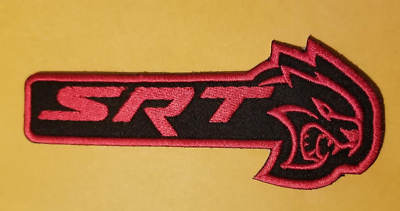 #ad Dodge SRT HELLCAT Embroidered Patch Challenger V8 Charger approx. 1.75x4.5quot; $7.62