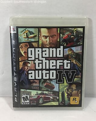 UNTESTED Grand Theft Auto IV Game *NO MANUAL* for PlayStation 3 $8.24