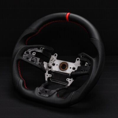 #ad Real Leather Customized Sport Universal Steering Wheel Civic Type R 2016 2023 $397.00