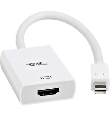 #ad Amazon Basics Mini DisplayPort Thunderbolt to HDMI Adapter $6.00
