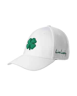 #ad Black Clover Premium Clover 16 White Green Hat $34.97