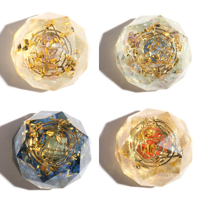 #ad Natural Crystal Resin Gravel Orgonite Chakra Orgone Energy Decor Crafts Healing $8.59