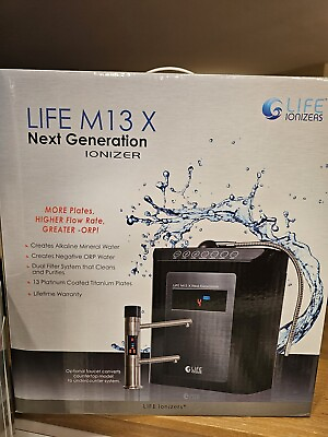 #ad Life M13 X M13X Next Generation Water Filter Ionizer Purifier Alkaline Mineral $975.00