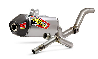 #ad Pro Circuit T 6 Full Exhaust System Alum Carbon Honda CRF250F 19 24 0111925F $585.07