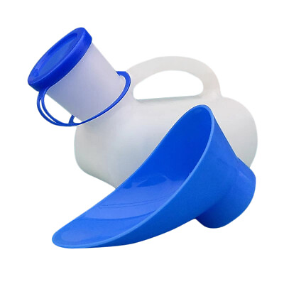 #ad Male Female Urine Wee Bottle Portable Urinal Camping Travel Car Toilet Unisex $8.87