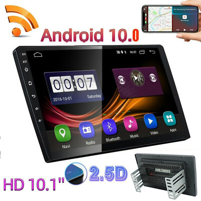 #ad Double 2Din 10.1quot; Car GPS navigation Player Touchscreen Stereo Radio BT In Dash $69.79
