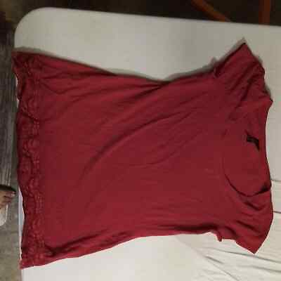 #ad Scarlett Large Red T Shirt $5.00