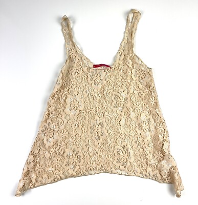#ad #ad Lace Tank Top Size S $12.75