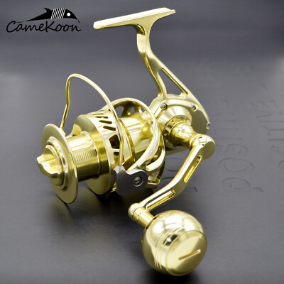 #ad CAMEKOON Spinning Aluminum Construction Saltwater Fishing Strong Performing Reel $185.00
