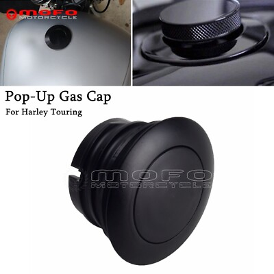 #ad Vented Pop Up Gas Cap Fuel Tank Cap For Harley Electra Glide Ultra Classic Road $11.03
