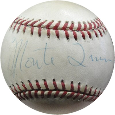Monte Irvin Hand Signed Official Major League Baseball W COA $44.99
