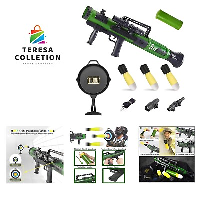 #ad Military Toy Rocket Launcher Set Worker Tactics Missile Mortar Air Gun Toy w... $111.99