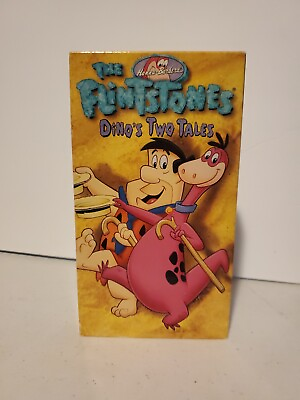 #ad The Flintstones Dinos Two Tales VHS Cartoon Network Warner Brothers 1998 1994 $5.90