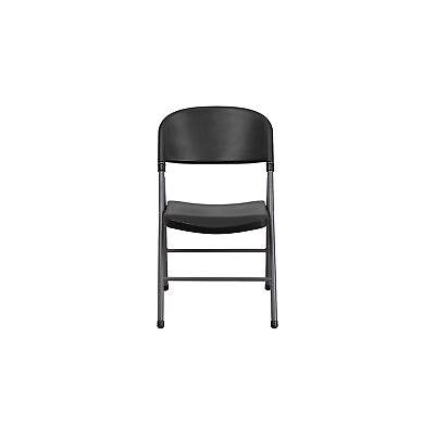 #ad Flash Furniture Plastic Armless Folding Chair Black 12 Pack 12DADYCD50 $448.44