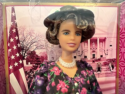 #ad Mattel Barbie Eleanor Roosevelt Inspiring Women Doll NIB SEALED RARE GTJ79 USA $29.95