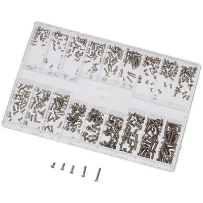 Stainless Steel Mini Screws Assortment Kit 18 Kinds Micro Screws Set Glasses #ad $9.99