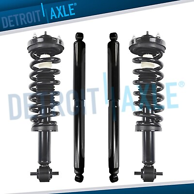 4WD Front Struts w Coil Spring Rear Shocks Absorbers for 2015 2017 Ford F 150 $208.52