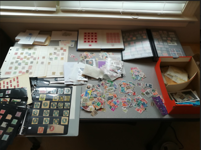 JJ: WORLDWIDE Stamp Collection Lot of 100 from Albums Glassines Mint Sets Used $5.99