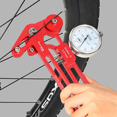 #ad WEST BIKING Bicycle Wheel Tension Tool Tension Meter Precision Spokes Checker $63.59