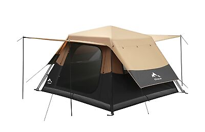 #ad Oileus Pop Up Tent Family Camping Tents 4 6 8 Person Cabin Tent Quick Setup... $193.74