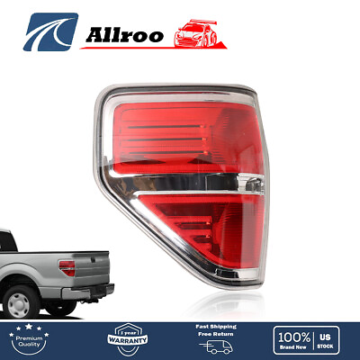 #ad Fit For 2009 2014 Ford F150 F 150 Taillight Brake Lamps Red Driver Left Side New $28.82