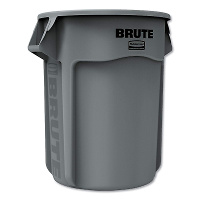 #ad Rubbermaid Commercial Products BRUTE Heavy Duty round Trash Garbage Can with Ven $105.73