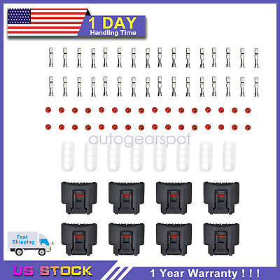 #ad 8PCS Ignition Coil Plug Connector Harness For Toyota Lexus Camry 90980 11885 $6.69