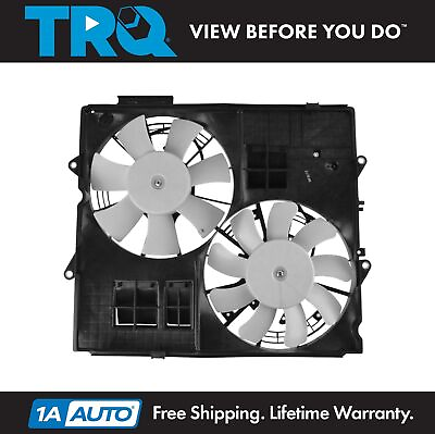 #ad Radiator Dual Cooling Fan Assembly for Cadillac CTS V 6.2L Supercharged New $214.95