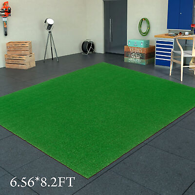 #ad #ad 8x6.6FT Synthetic Landscape Fake Grass Mat Artificial Pet Turf Lawn Garden $29.73