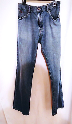 Polo Ralph Lauren Men#x27;s 867 Classic Jeans Blue Denim Selvedge Size 34x32 $25.00