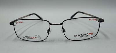 #ad EASY TWIST Eyeglass Frame 360° Hinges Lightweight Black FLEXIBLE glasses $49.50