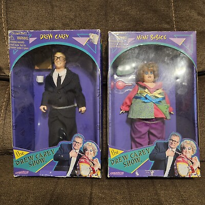1998 Creation Drew Carey amp; Mimi Bobeck Dolls Never Played With Accessories NOS $39.99
