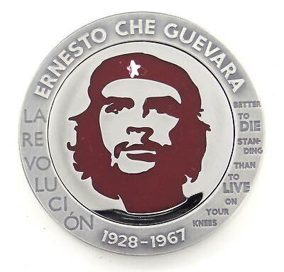 #ad 1 Oz Silver Coin 2023 Congo Ernesto Che Guevara Bernit Steel Handmade V1 $110.60