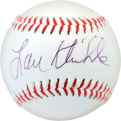 Lou Klimchock Autographed Signed League Baseball Braves Indians Beckett V68304 $19.00